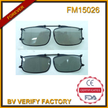 FM15026 Polarised Lens Spring Clip on Glasses Flip up Glasses